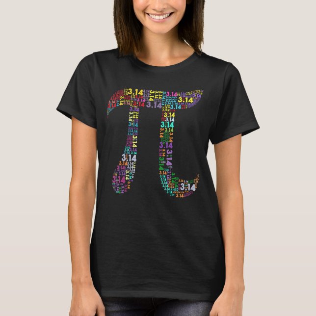 Camiseta Niñas de Pi Day Hombres Niñas Math Funny (Anverso)