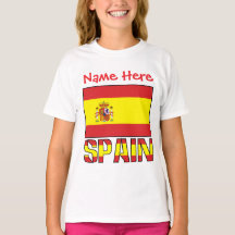 Niñas del Patrimonio con Bandera de España Persona