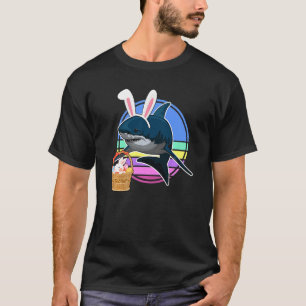 Camiseta Niñas divertidas conejitas de Pascua con retro de 