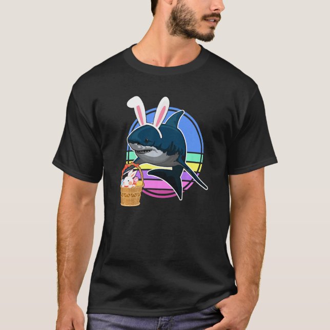 Camiseta Niñas divertidas conejitas de Pascua con retro de  (Anverso)