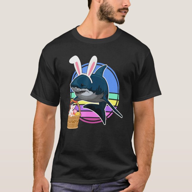 Camiseta Niñas divertidas conejitas de Pascua con retro de  (Anverso)
