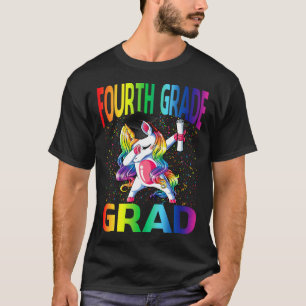 Camiseta Niñas Graduadas Graduadas Grado Grado Unicornio