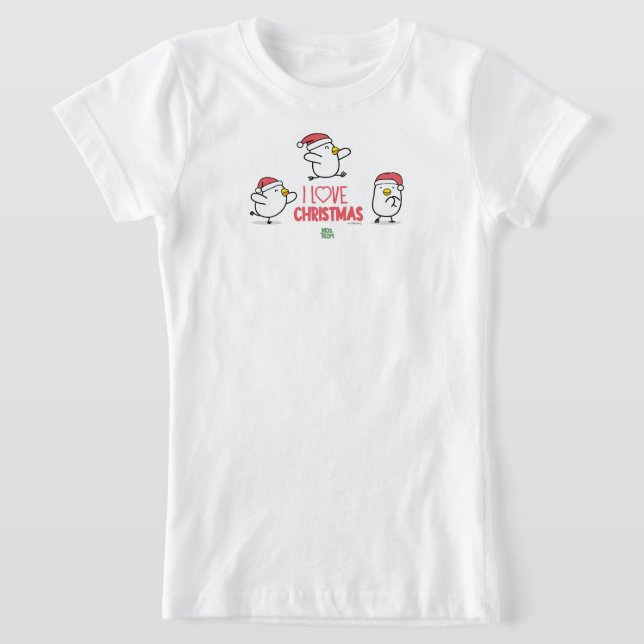 Camiseta Niñas│I Love Christmas (Distribución)