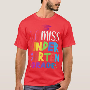 Camiseta Niñas Lil' Miss Kindergarten Graduada Bebé K