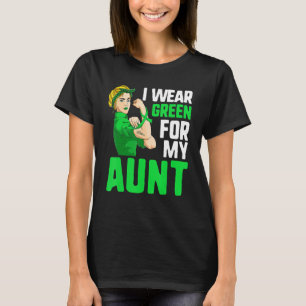Camiseta Niñas Linfoma Sensibilización Rosie Yo Uso Verde P