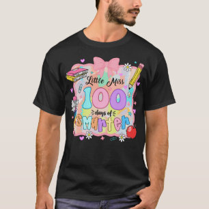 Camiseta Niñas Little Miss 100 Días Más Inteligentes Kids