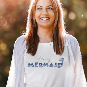 Camiseta Niñas pequeñas sirvientas Cumpleaños mamá Editable