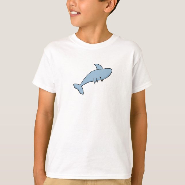 Camiseta Niñas Personalizado Shark (Anverso)