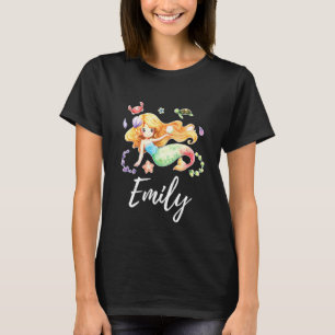 Camiseta Niñas sirvientas nombre Chica Emily