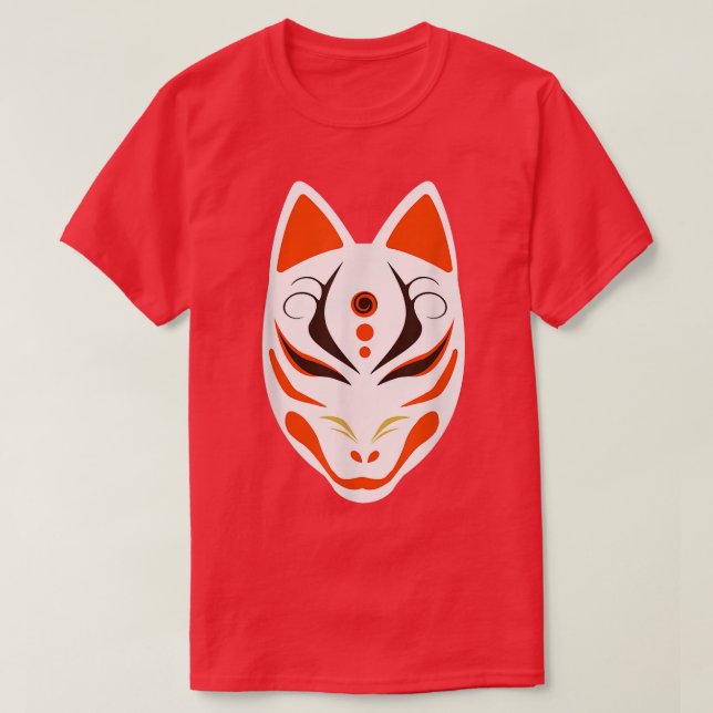 Camiseta Nine Japonés En Cola Para Kitsune (Diseño del anverso)