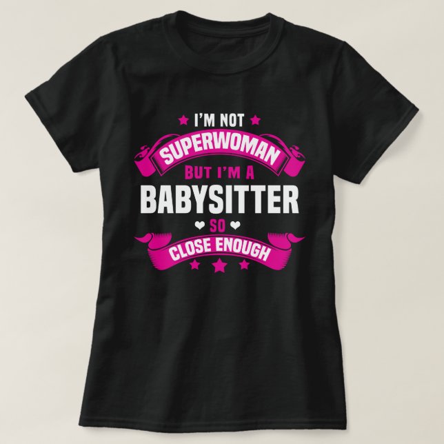 Camiseta Niñera (Diseño del anverso)
