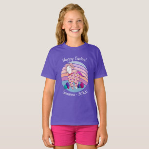 Camiseta Niñera con unicornio de pascua en Bunnicorn