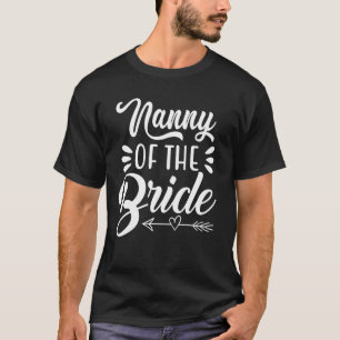 Camiseta Niñera De La Novia Fiesta De Boda Familia Regalo D