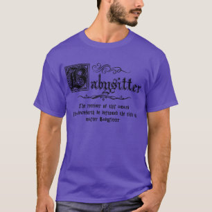 Camiseta Niñera de maestro medieval