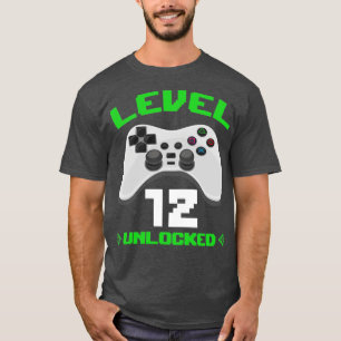 Camiseta Niñera de regalo de cumpleaños desbloqueado de niv