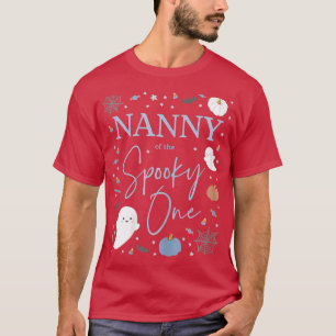 Camiseta Niñera de un niño de un primer cumpleaños espeluzn