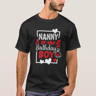 Camiseta Niñera del Niño Cumpleañero Niñera Cumpleaños Niño