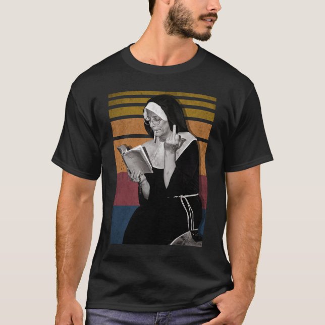 Camiseta Niñeras de fumar estilo retro (Anverso)