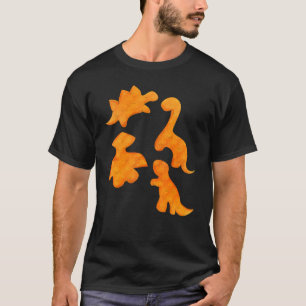 Camiseta Niñeras de pollo de dinosaurio Nugget Niños Hombre