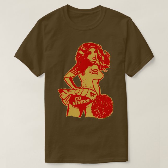 Camiseta NINERS Cheerader (Diseño del anverso)