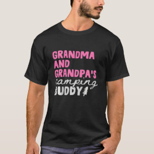 Camiseta Niñez Abuela Y Abuelo Camping Buddy Vac Al Aire Li