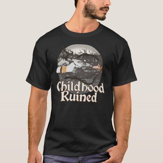 Camiseta Niñez arruinada - El pantano de la tristeza clásic (Anverso)