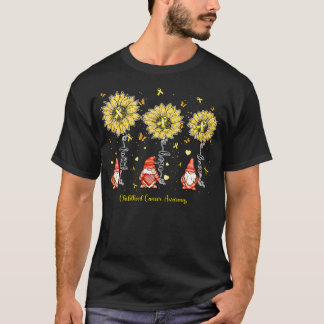 Camiseta Niñez Conciencia gnomo fe esperanza girasol