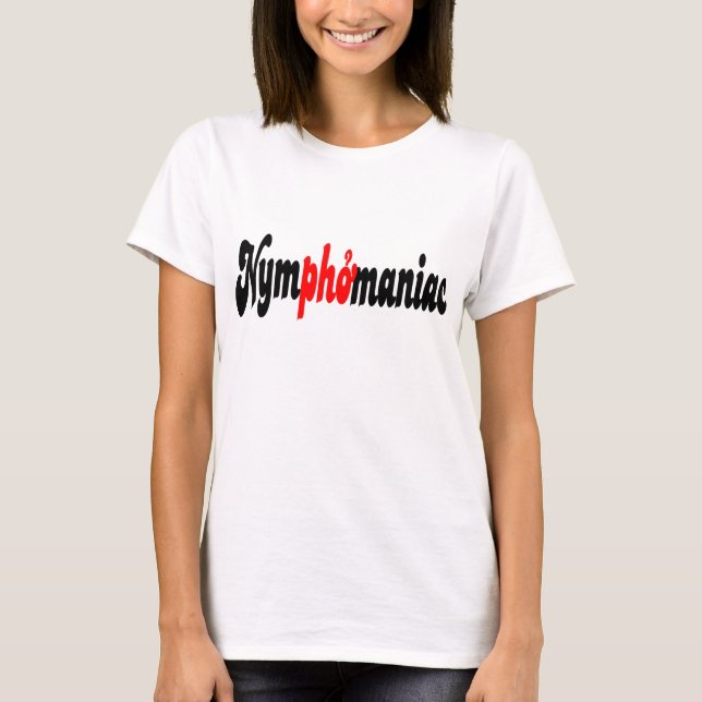 Camiseta Ninfomaniaco (Anverso)