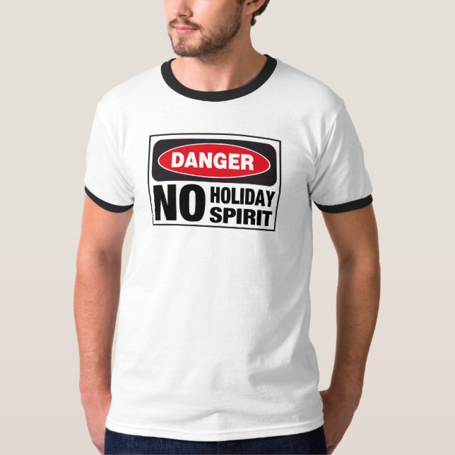Camiseta Ningún alcohol del día de fiesta (Anverso)
