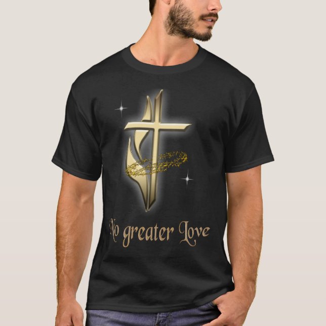 Camiseta Ningún amor más grande (Anverso)