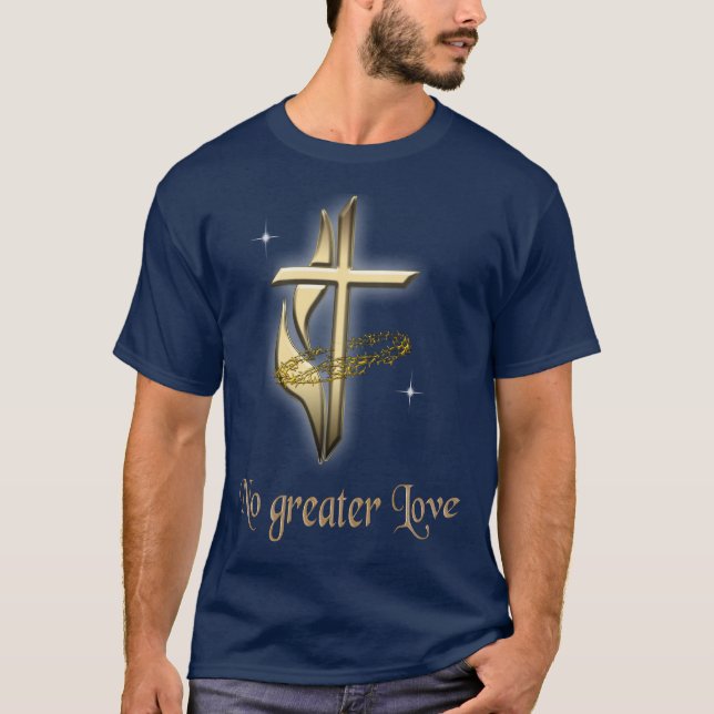 Camiseta Ningún amor mayor (Anverso)