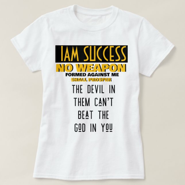 CAMISETA NINGÚN ARMA (Diseño del anverso)