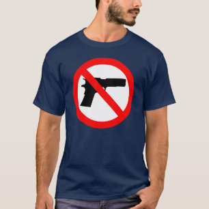 Camiseta Ningún arma anti de los armas
