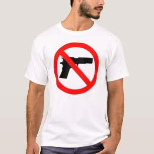 Camiseta Ningún arma anti de los armas