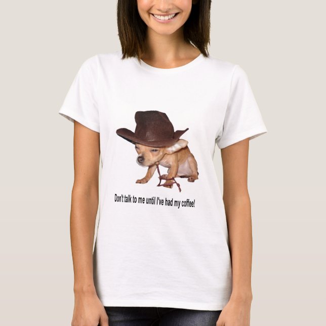 Camiseta Ningún café (Anverso)
