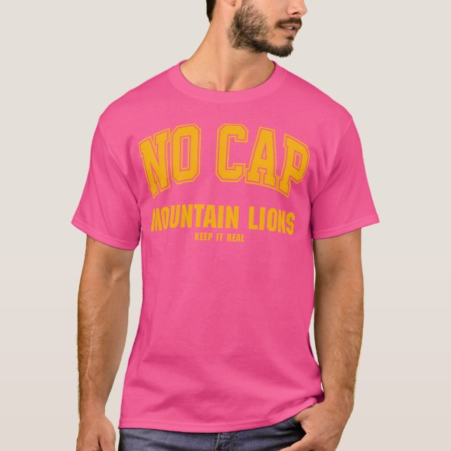 Camiseta Ningún Cap Keepin'It Real (Anverso)