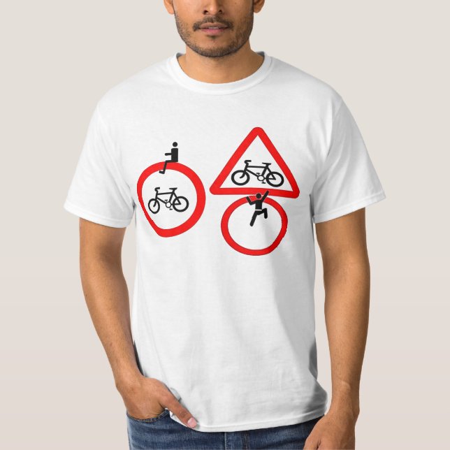 Camiseta ¡Ningún ciclo! (Anverso)