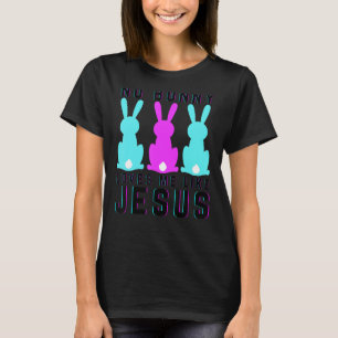 Camiseta Ningún Conejo Me Ama Como Jesús Un Gusto Gracioso 
