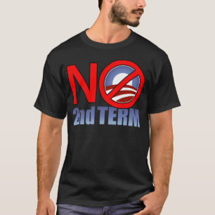 Camiseta NINGÚN de Obama término en segundo lugar