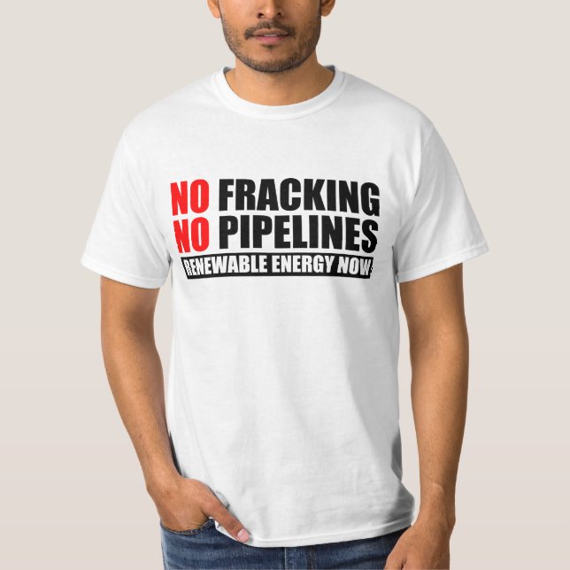 Camiseta Ningún Fracking (Anverso)
