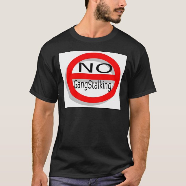 Camiseta Ningún Gangstalking (Anverso)