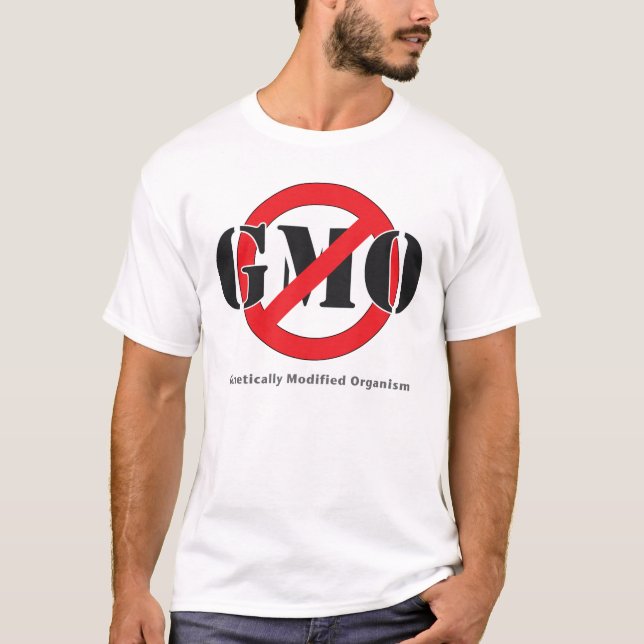 Camiseta Ningún GMO (Anverso)