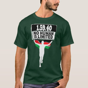 Camiseta NINGÚN HUMANO ESTÁ LIMITADO para los corredores