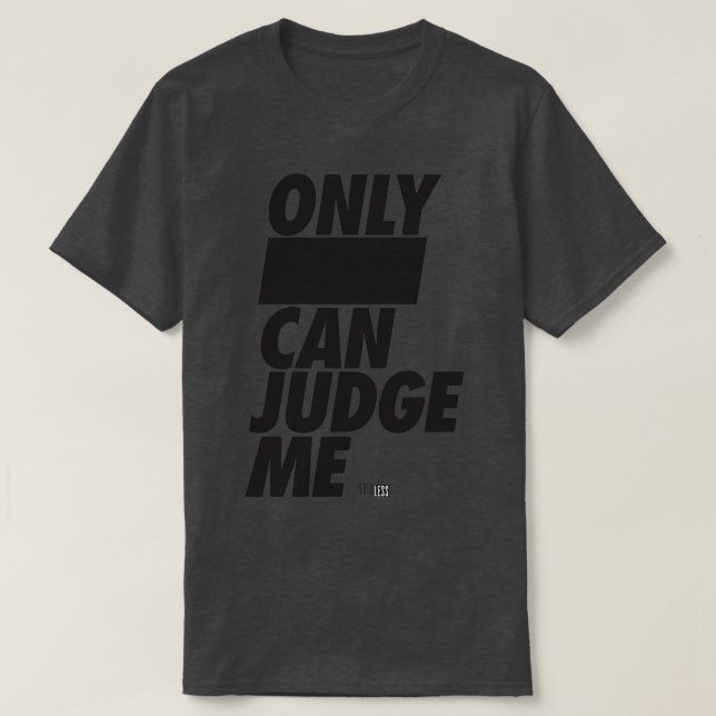 Camiseta Ningún Juicio (Diseño del anverso)