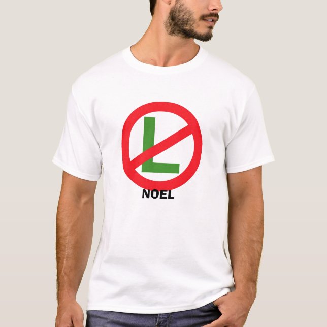 Camiseta NINGÚN L, Noel (Anverso)