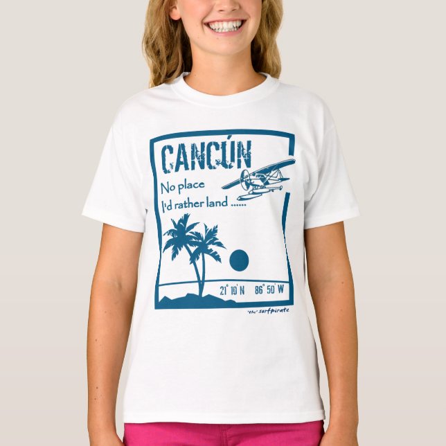 Camiseta Ningún lugar… Cancún (Anverso)