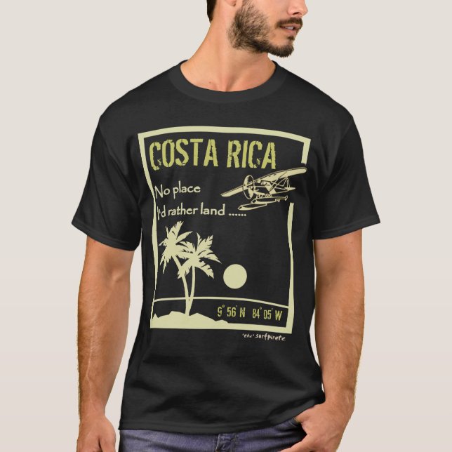 Camiseta Ningún lugar… Costa Rica (Anverso)
