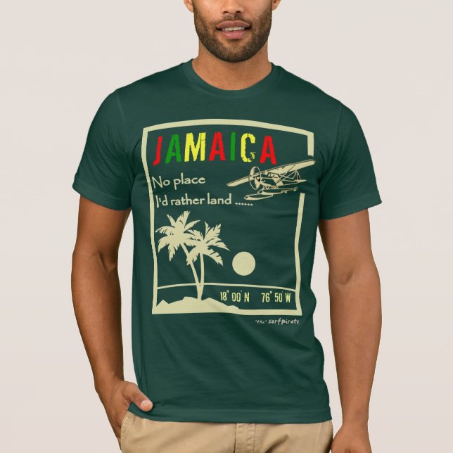 Camiseta Ningún lugar… JAMAICA (Anverso)