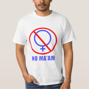 Camiseta Ningún Maam casado