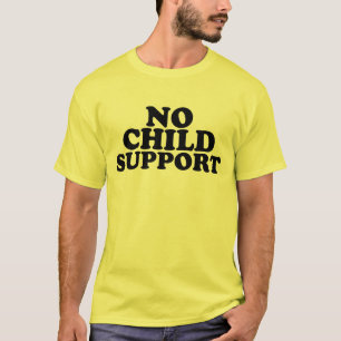 Camiseta Ningún manutención del menor